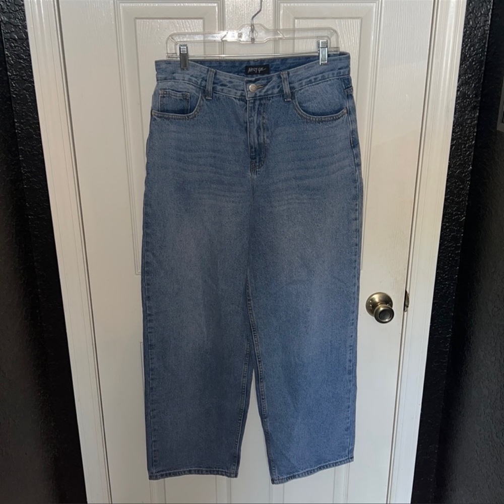 Nasty Gal Denim Dru Wide-Leg Jeans